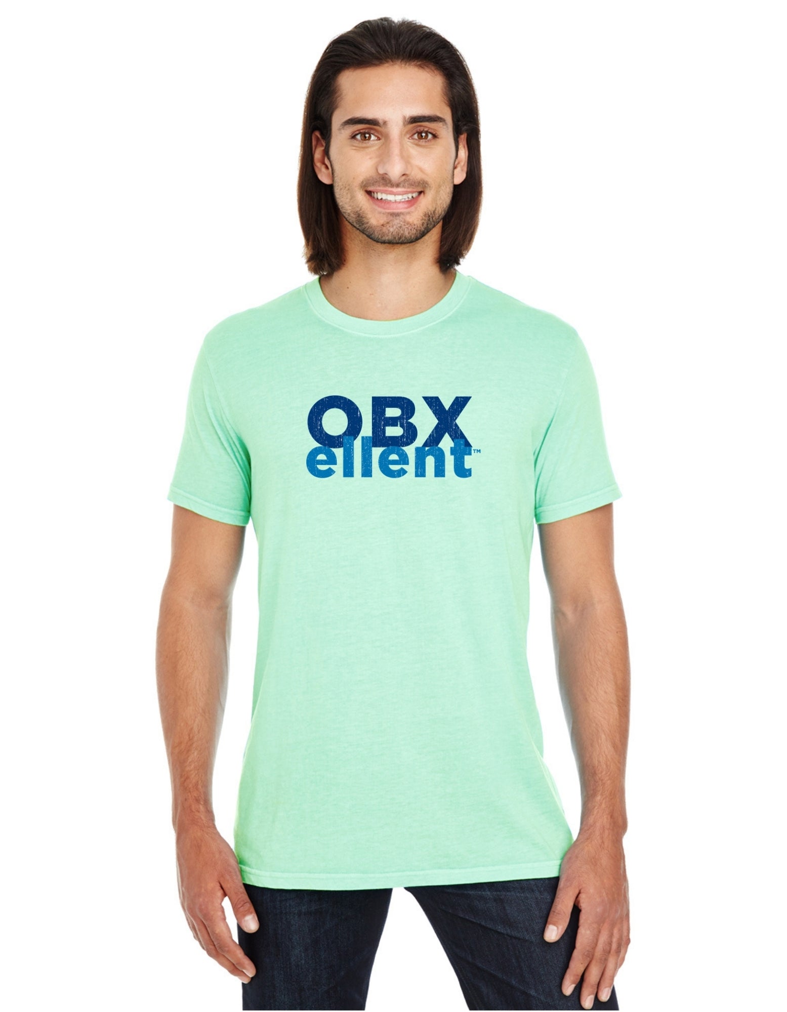 OBXellent™ Adult Distressed Logo T-Shirt
