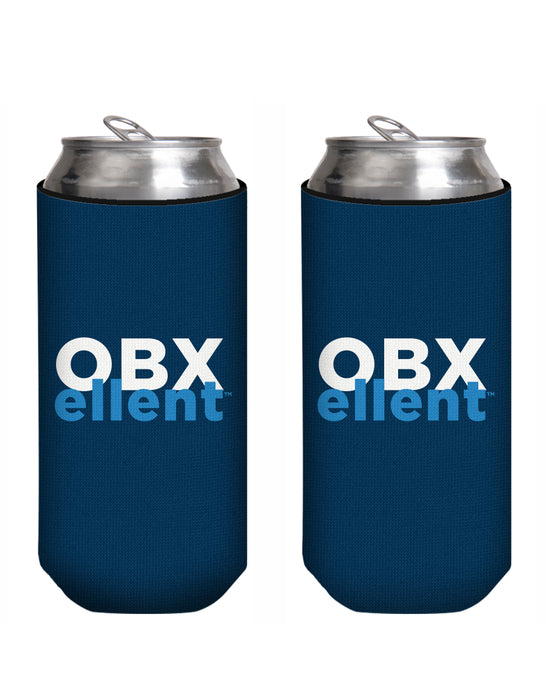 OBXellent™ Scuba Can Cooler- Slim (set of 2 simple logo)