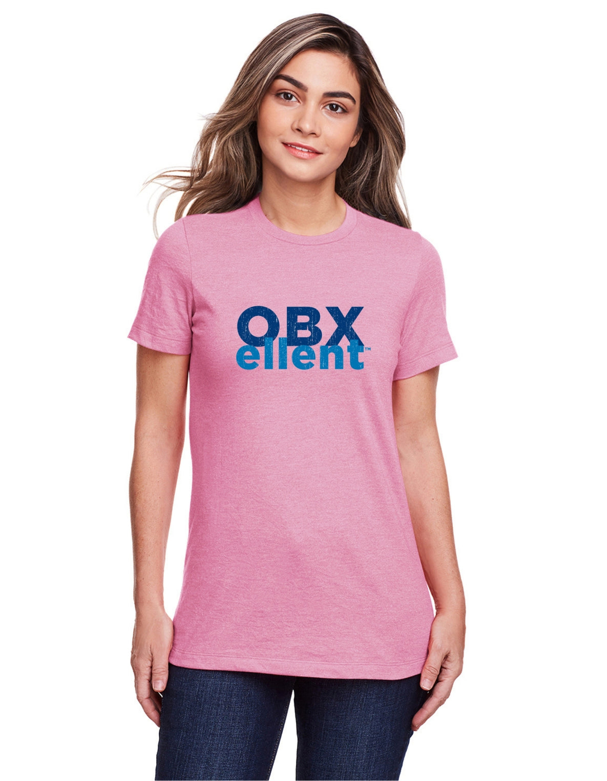 OBXellent™ Adult Distressed Logo T-Shirt